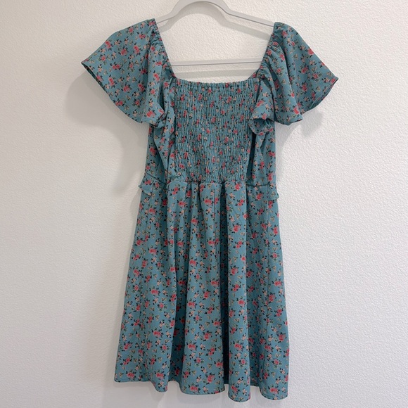 Cloud Sky Floral Bow Dress - Picture 3 of 3